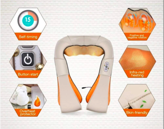 Miniatura 3 de MASAJEADOR CERVICAL INFRAROJO